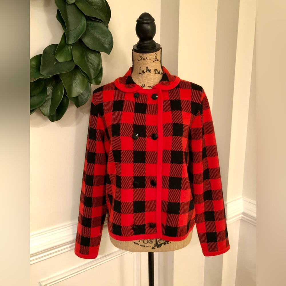 J. Crew Double Breasted Sweater Jacket - Picture 2 of 14